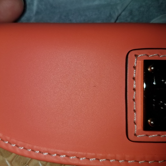 Dooney & Bourke Beacon Woven Domed Satchel/wallet - Picture 6 of 8